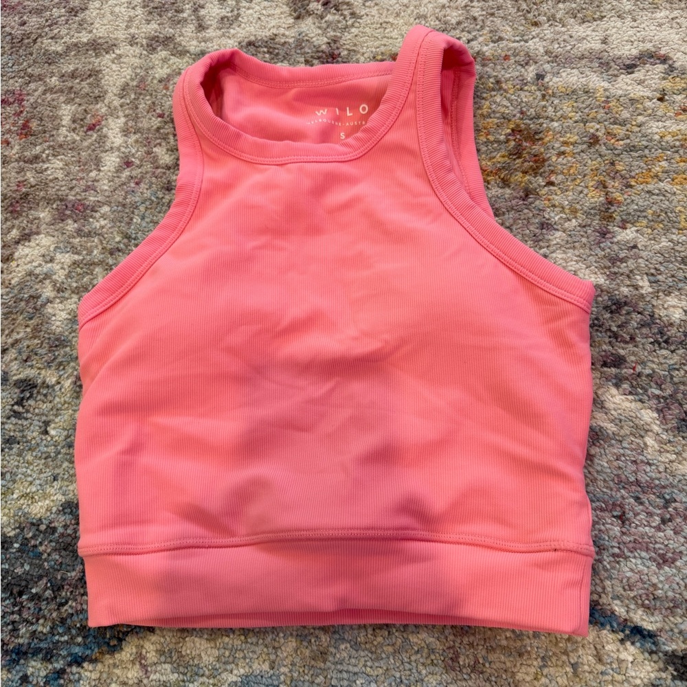 Pink WILO crop top